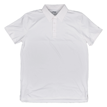 Premium Performance Polo - Salt White