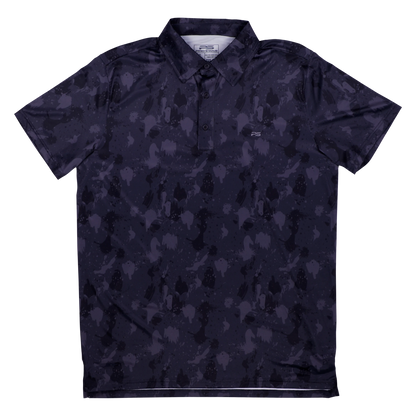 Premium Performance Camo Polo - Volcanic