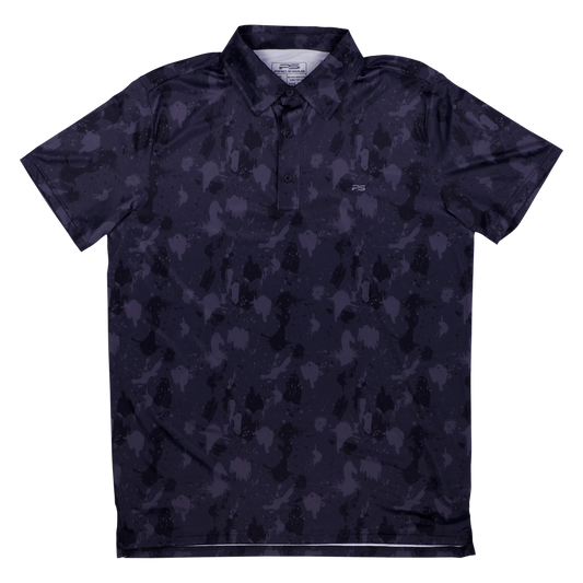 Premium Performance Camo Polo - Volcanic