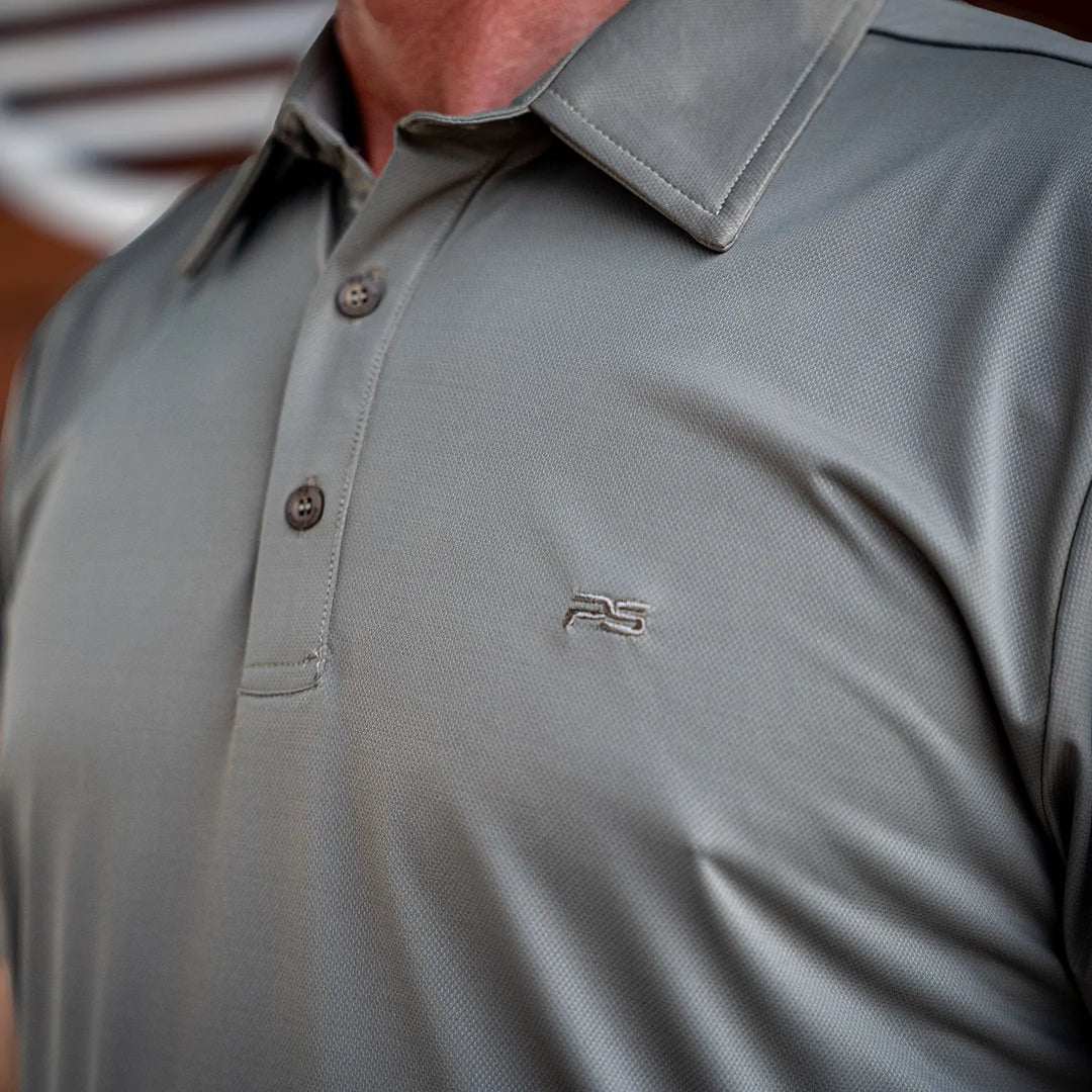 Premium Performance Polo - Olive Green