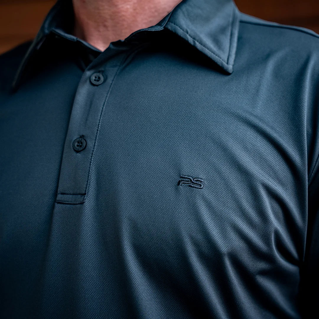 Premium Performance Polo - Sable Black