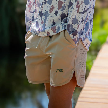 Youth Performance Shorts - Khaki