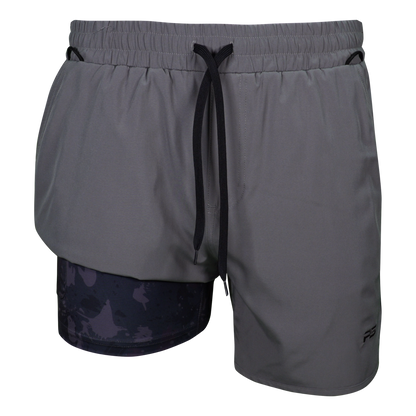 Performance Shorts - Fossil Gray