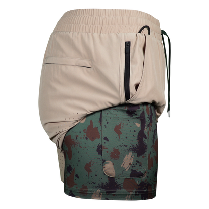Youth Performance Shorts - Khaki