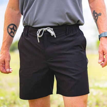 Performance Golf Shorts - Sable Black