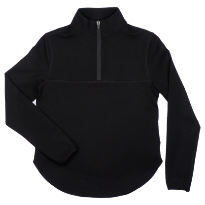Women's Performance 1/4 Zip Pullover - Sable Black