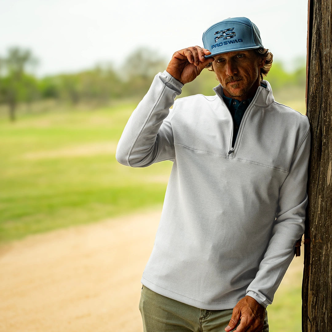 Performance 1/4 Zip Pullover - Graphite Gray