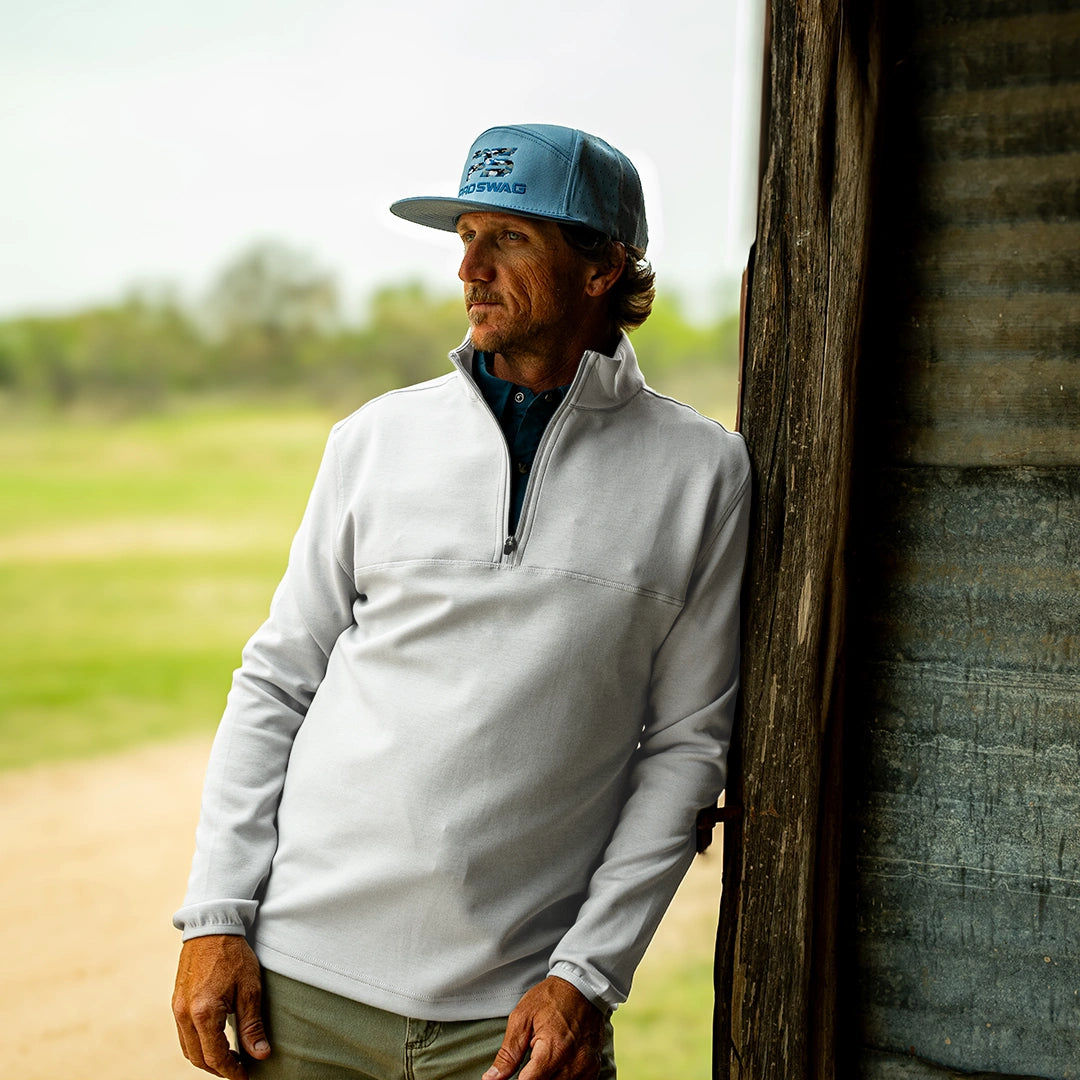 Performance 1/4 Zip Pullover - Graphite Gray