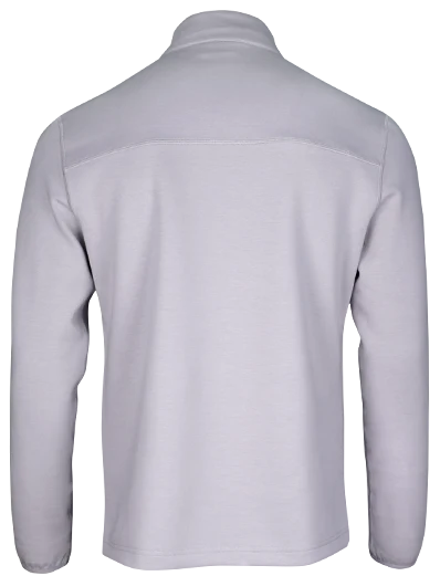 Performance 1/4 Zip Pullover - Graphite Gray back view