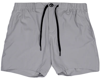 Performance Golf Shorts - Graphite Gray front view