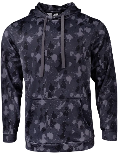 Performance Hoodie - Volcanic Camo front view
