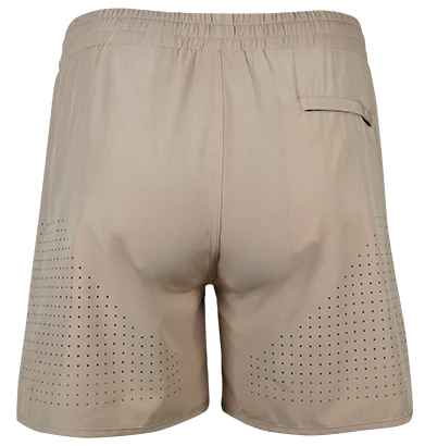 Performance Shorts - Khaki back view