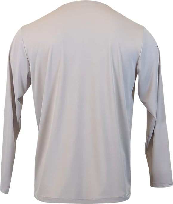 ProTek™ Long Sleeve Crew Neck - Oyster White back view