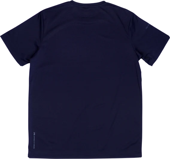 ProTek™ Short Sleeve Crew Neck - Midnight Blue back view