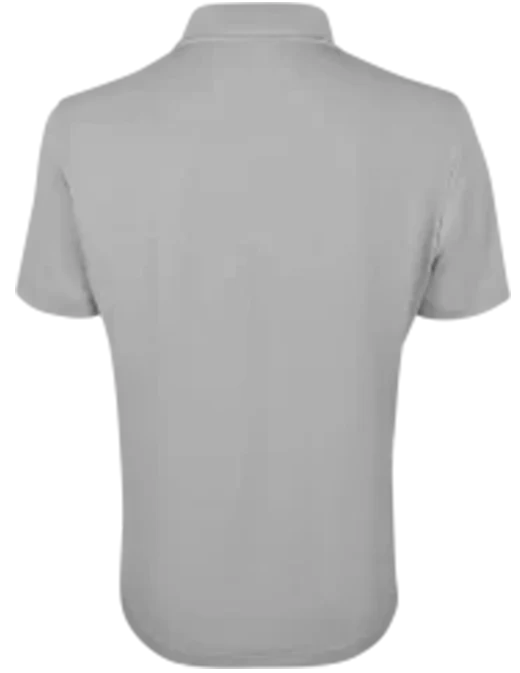 ProTek™ Women's Polo - Fossil Gray back view