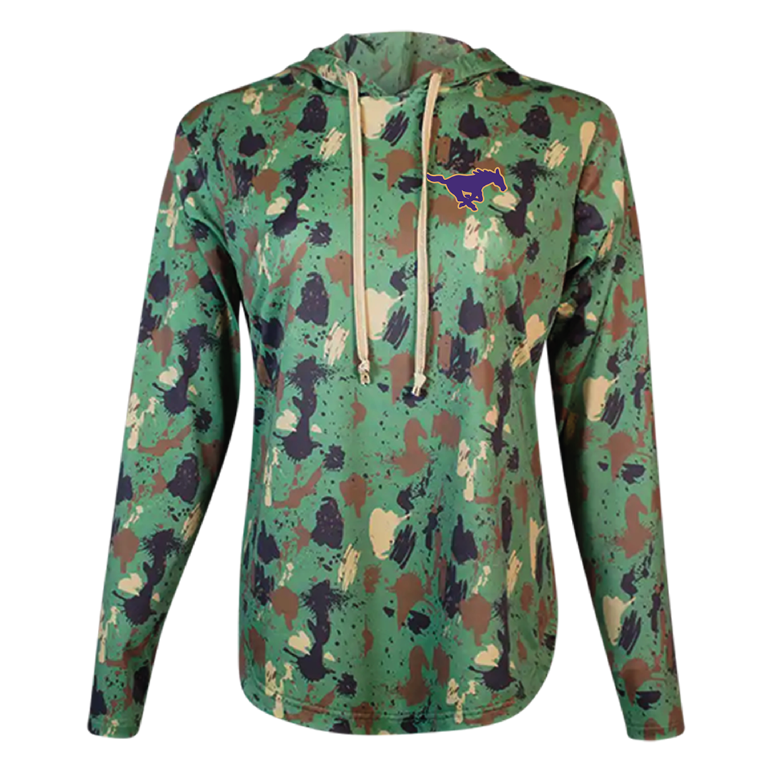 PS300HW Womens Mustang - Artemis Camo Hoodie