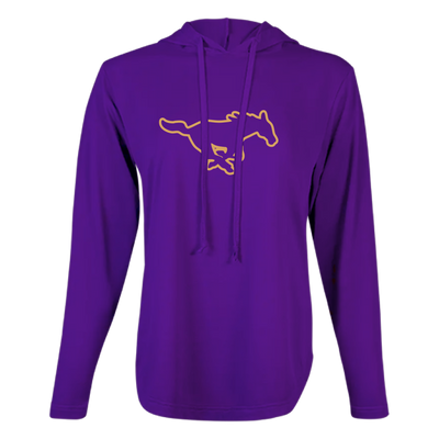 PS300HW Womens Mustang - Indigo Hoodie