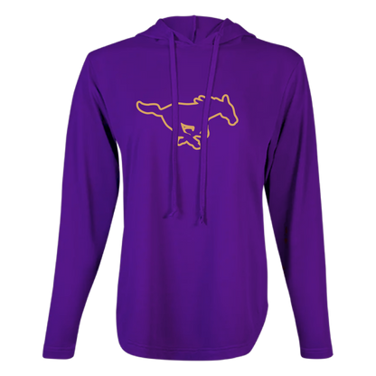 Women's Mustang - Indigo Hoodie