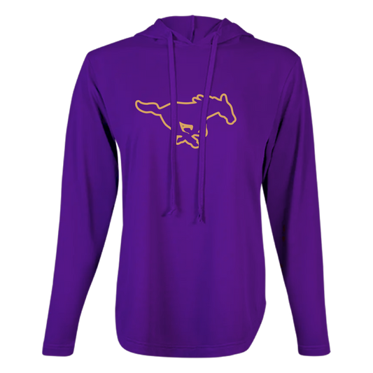Women's Mustang - Indigo Hoodie