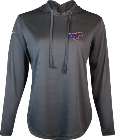 PS300HW Womens Mustang - Sable Black Hoodie