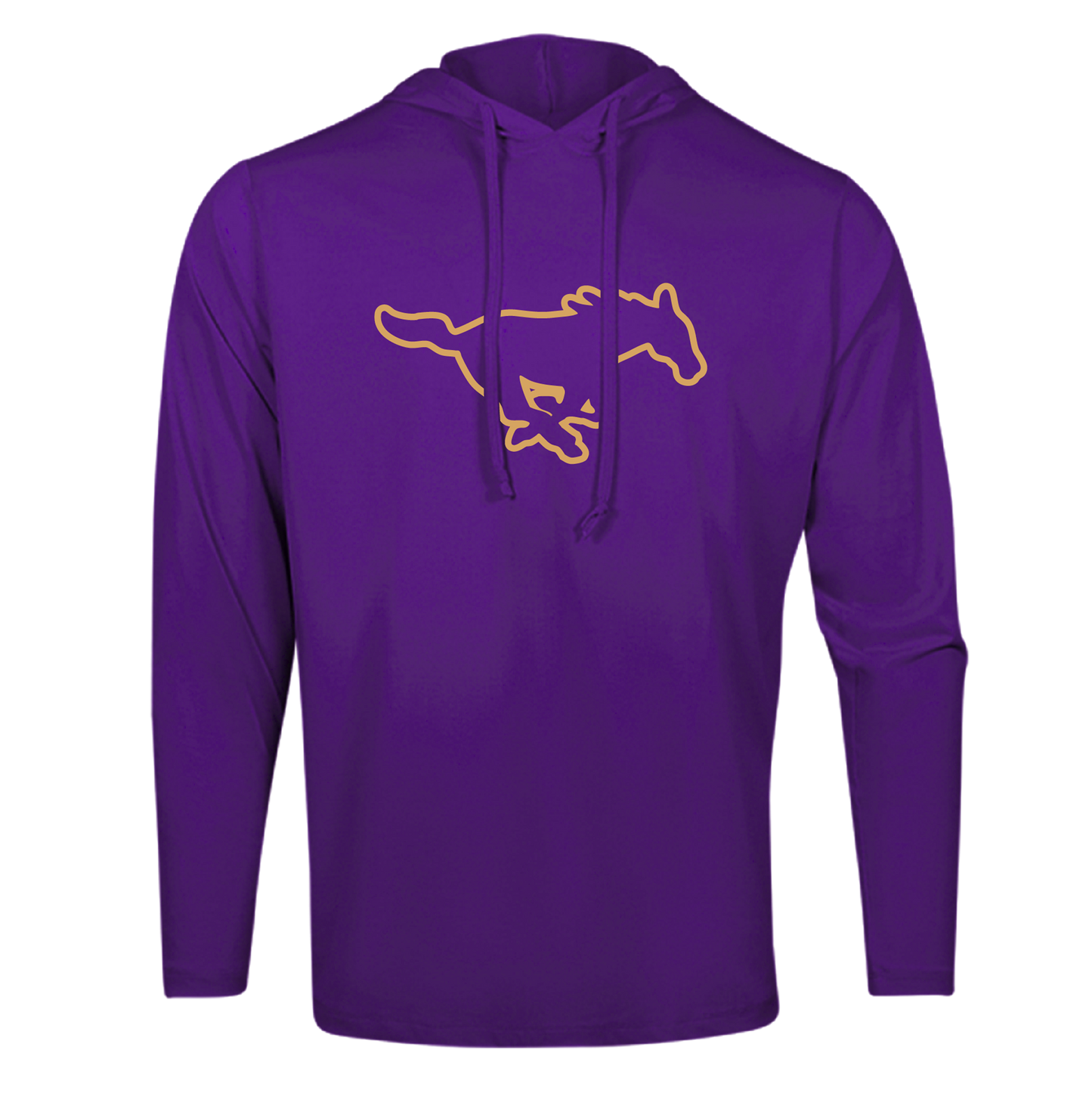 PS300HY Youth Mustang - Indigo Hoodie