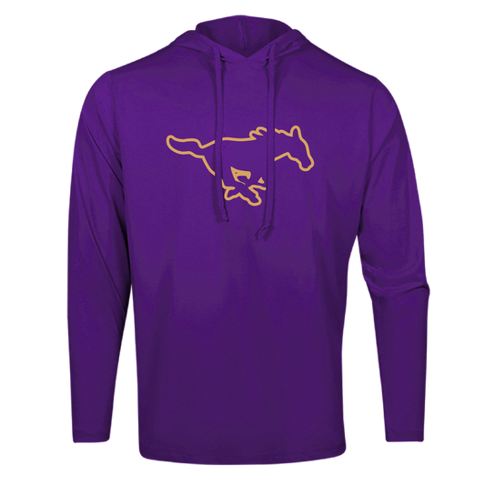 PS300HY Youth Mustang - Indigo Hoodie