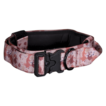 Premium Dog Collar - Chocolate Chip Camo