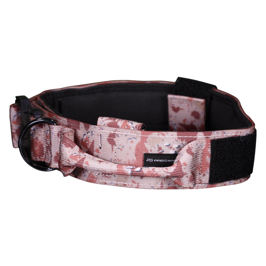 Premium Dog Collar - Chocolate Chip Camo