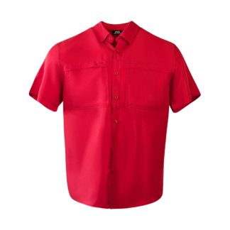 Proswag PS100HPS Short Sleeve Fishing Shirt - Ruby Red