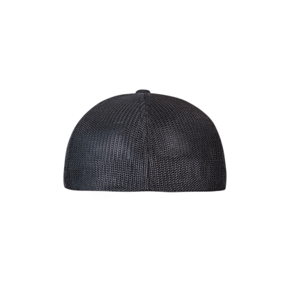 Proswag PS110 Sable Black - Custom Mid-Profile Richardson Style Mesh Fitted Trucker Hat
