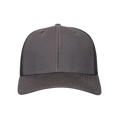 Proswag PS112 6-Panel Mid-Profile Adjustable Trucker Hat - Fossil Gray