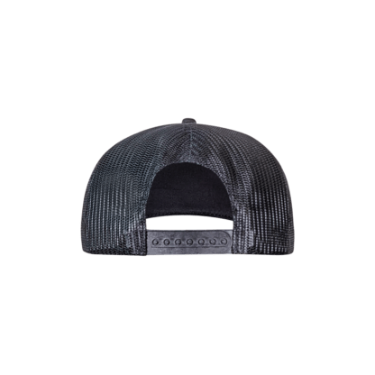 Proswag PS168 Sable Black - Custom High-Profile Richardson Style Mesh 7-Panel Trucker Hat