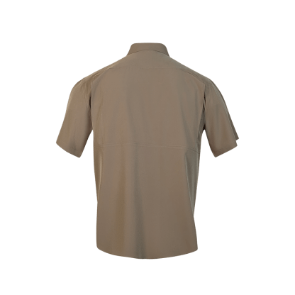Proswag PS200 Short Sleeve Fishing Shirt – Canvas Brown