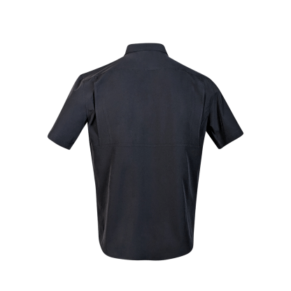 Proswag PS200 Short Sleeve Fishing Shirt - Sable Black