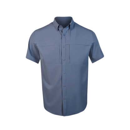 Proswag PS200 Short Sleeve Fishing Shirt – Storm Blue