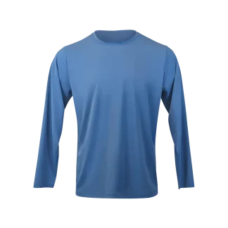 Proswag PS300 Long Sleeve Fishing Shirt - Coastal Blue