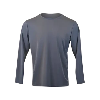 Proswag PS300 Long Sleeve Fishing Shirt - Fossil Gray