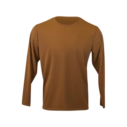Proswag PS300 Long Sleeve Performance Fishing Shirt - Rustic Orange