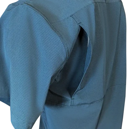 Proswag PS210 Short Sleeve Fishing Shirt - Storm Blue